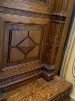 Ancien cabinet/commode en chêne néo-Renaissance style Henri II (6828) – Image 23