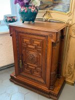 Ancien cabinet/commode en chêne néo-Renaissance style Henri II (6828) – Image 2