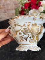 porcelāna krūze ar zelta krāsas detalizāciju, liela tilpuma ietilpība (6993) - Image 6