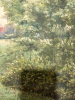 Ainavu glezna, zelta krāsas rāmis, vidēji liela izmēra (491) - Image 6