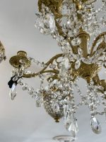 Bronzas Lampa priekš Svecēm, ar Kristāliem (3443) - Image 12