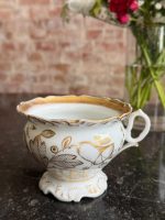 porcelāna krūze ar zelta krāsas detalizāciju, liela tilpuma ietilpība (6993) - Image 8