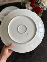 2gab porcelāna šķīvji ar Parīzes skatiem, Vienam šķīvim ar Eifeļa torni ir neliela matveida plaisa (6997) - Billede 14