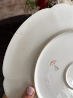 2gab porcelāna šķīvji ar Parīzes skatiem, Vienam šķīvim ar Eifeļa torni ir neliela matveida plaisa (6997) - Billede 12