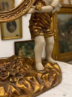 Exclusive Neo-Baroque Table Mirror with Angel (Cherub) Figures - France, c. 1900 (6208) - Image 10