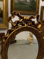 Exclusive Neo-Baroque Table Mirror with Angel (Cherub) Figures - France, c. 1900 (6208) - Image 8