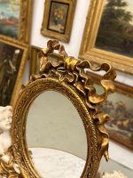 Exclusive Neo-Baroque Table Mirror with Angel (Cherub) Figures - France, c. 1900 (6208) - Image 11