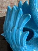 Grande figurine cygne, faïence, bleue, lourde (6973) – Image 6
