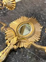 Бронзовый бра настенный светильник с фацетными зеркалами, средний размер, тяжелый (7155) — изображение 11