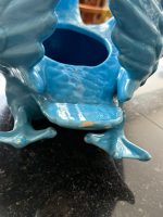 Grande figurine cygne, faïence, bleue, lourde (6973) – Image 10