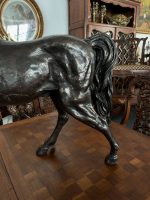 Bronzas Zirga Skulptūra, Liela Izmēra — Animalistiskais Reālisms, Eiropas tradīcija, 19. gs. beigas – 20. gs. sākums, Bronzas Zirga Figūra, Liela Izmēra (3551) - Image 11