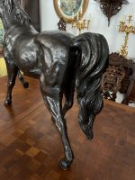 Bronzas Zirga Skulptūra, Liela Izmēra — Animalistiskais Reālisms, Eiropas tradīcija, 19. gs. beigas – 20. gs. sākums, Bronzas Zirga Figūra, Liela Izmēra (3551) - Image 12