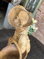 Terrakotta kvinnefigur med kurv — Historicisme / Louis XVI-stil, Frankrike / Østerrike-Ungarn, ca. 1880–1910 - Bilde 16