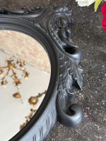 plastmasas spogulis melnā krāsā, vidēja izmēra, ļoti viegls pēc svara (6955) - Image 7
