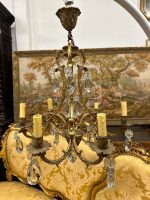 Smaga Lustra ar Kristāliem, 6 Spuldzes, Vidēja Lieluma (5191)