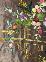 France, coussin brodé, taille moyenne (7157) – Image 7