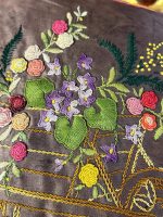France, coussin brodé, taille moyenne (7157) – Image 8