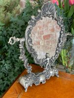Miroir sur pied en laiton avec ange, léger, petite taille – Image 3