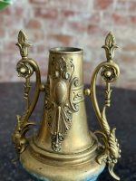 2gab Pāris antīku neorokoko stila bronzas dekoru — antique bronze urns — Francija, 19. gs. beigas (6495) - Image 4