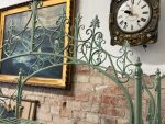 Antīks kaluma dzelzs etažērs ar 5 plauktiem — Historicisma stilā (Antique French 5-Tier Wrought Iron Etagere) (6645) - Image 15
