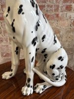 Porcelænsfigur — Hund, dalmatiner, Italien, 20. århundrede (5866) - Billede 7