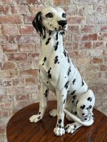 Porcelænsfigur — Hund, dalmatiner, Italien, 20. århundrede (5866) - Billede 3