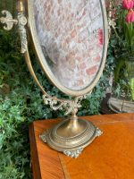 Large Metal Table Mirror (2961) - Image 12