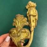 Bronze-Dekoration, Vorhang-Quaste (3678)