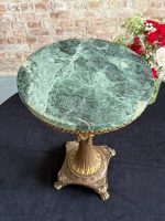 Neliels galdiņš ar zaļu marmoru — Neoklasicisma stilā (Small Green Marble Table) (7000) - Image 2