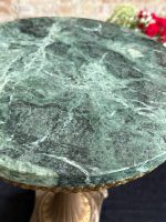 Neliels galdiņš ar zaļu marmoru — Neoklasicisma stilā (Small Green Marble Table) (7000) - Image 10