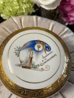 porcelāna trauciņš ar vāciņu ar svētbildes motīvu (7143) - Image 2
