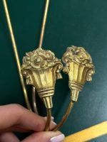 Bronzedekoration, gardinophæng (3672) - Billede 5