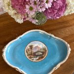 Porcelāna šķīvis liekams pie sienas, vidēja izmēra (5870)