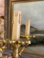 Luxurious antique bronze six-light ceiling lamp - Rococo style, (6647) - Image 18