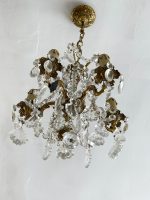 Bronzas Lampa ar Kristāliem, Maza Izmēra (3563) - Image 5