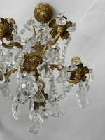 Bronzas Lampa ar Kristāliem, Maza Izmēra (3563) - Image 11