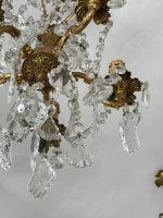 Bronzas Lampa ar Kristāliem, Maza Izmēra (3563) - Image 12