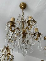 Bronzas Lampa ar Kristāliem, Maza Izmēra (3563) - Image 4
