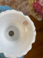 Porcelāna, kūku/saldumu šķīvis uz "kājiņu", vidēja izmēra (5874) - Image 12