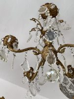 Bronzas Lampa ar Kristāliem, Priekš Svecēm, Vidēja Izmēra (3560) - Image 6