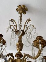 Bronzas Lampa ar Kristāliem, Priekš Svecēm, Vidēja Izmēra (3560) - Image 11