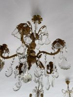 Bronzas Lampa ar Kristāliem, Priekš Svecēm, Vidēja Izmēra (3560) - Image 13