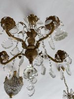 Bronzas Lampa ar Kristāliem, Priekš Svecēm, Vidēja Izmēra (3560) - Image 14