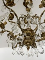 Bronzas Lampa ar Kristāliem, Liela Izmēra (3555) - Image 9