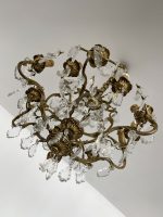 Bronzas Lampa ar Kristāliem, Liela Izmēra (3555) - Image 5