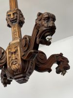 Koka Lampa ar Smalku Detalizāciju, Liela Izmēra, Smaga (3553) - Image 6