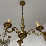 Bronzas Lampa, 3 Spuldzes, Maza Izmēra (3556)