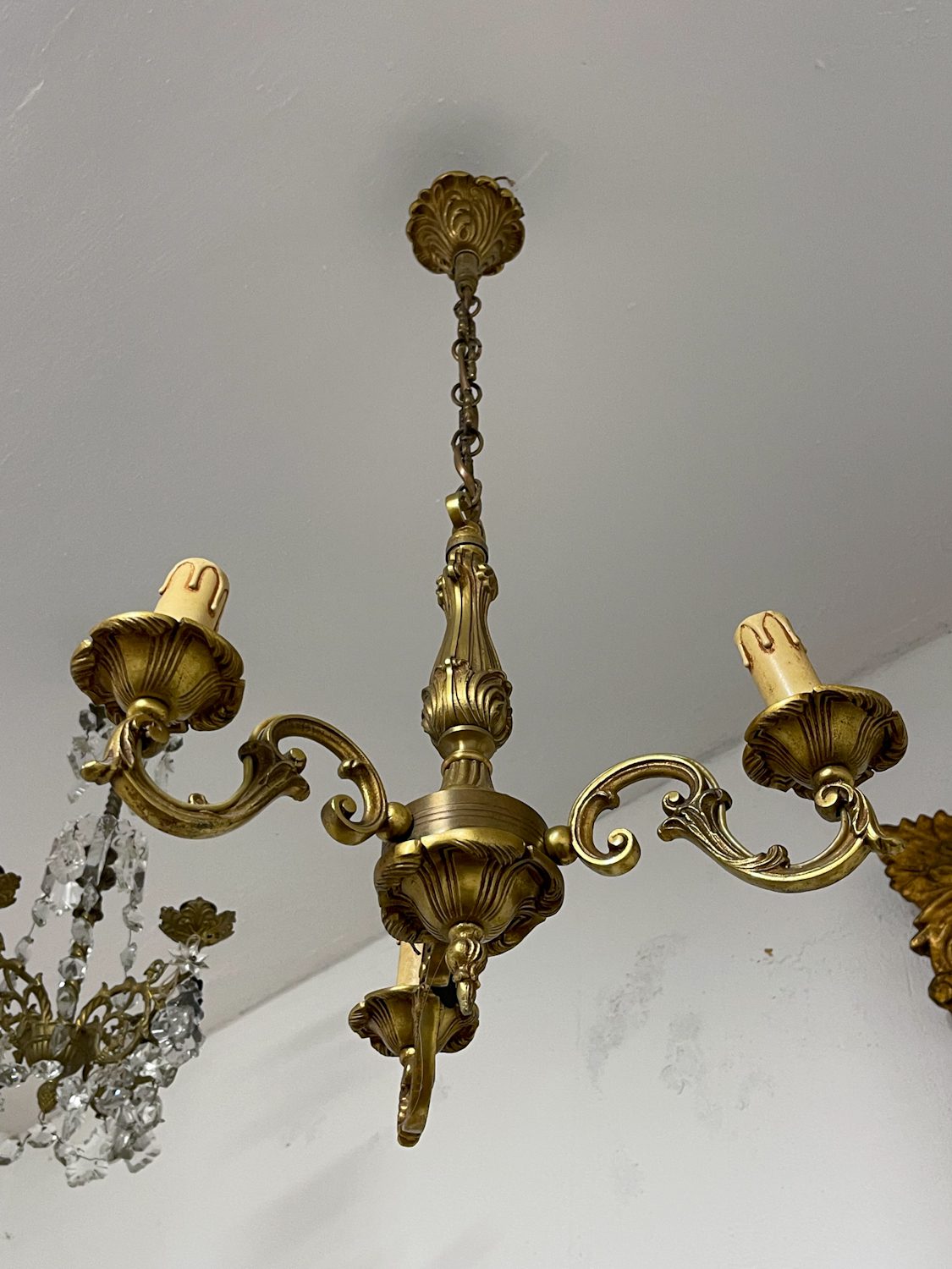 Bronzas Lampa, 3 Spuldzes, Maza Izmēra (3556) - Image 1