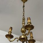 Bronzas Lampa, 3 Spuldzes, Maza Izmēra(3558)