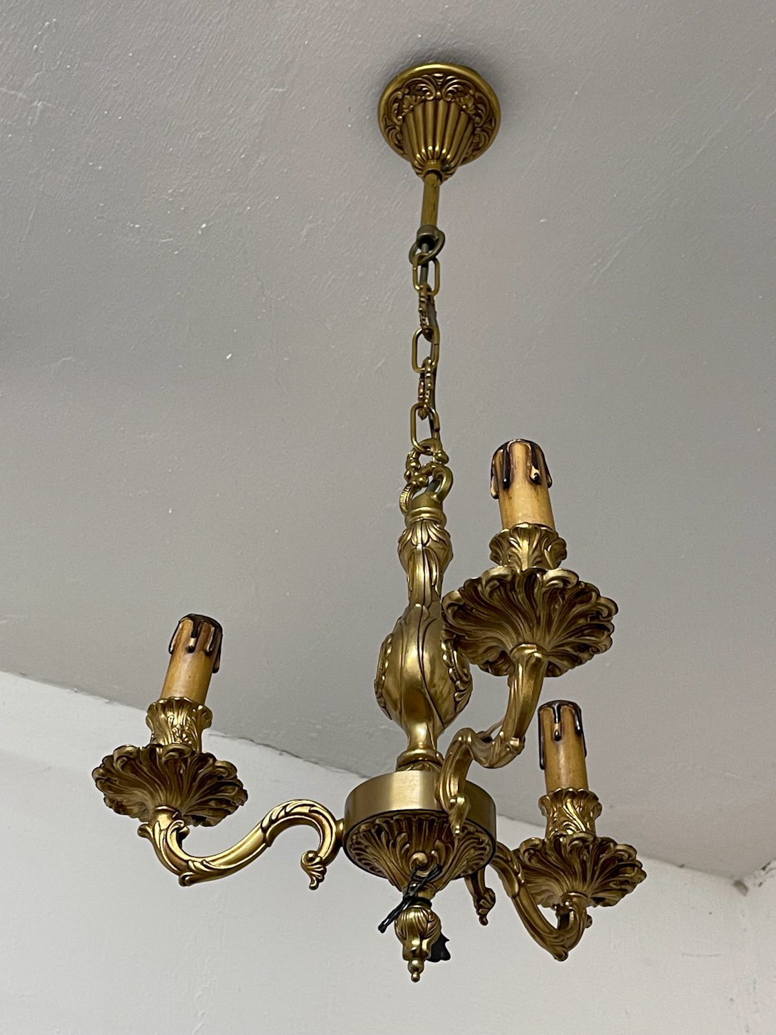 Bronzas Lampa, 3 Spuldzes, Maza Izmēra(3558) - Image 1